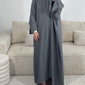 Ensemble Robe Kimono gris